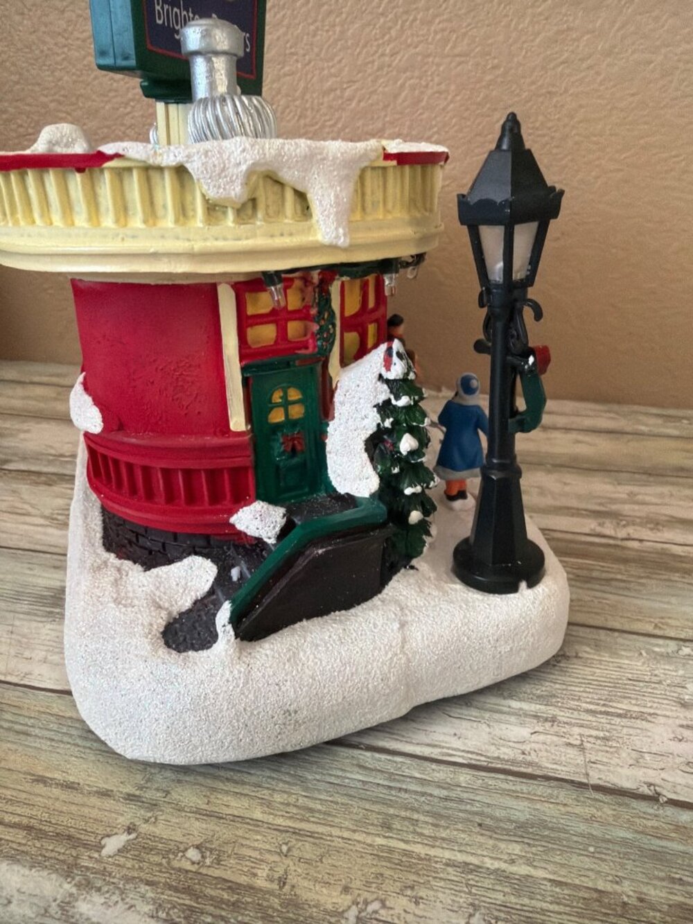 2022 Carole Towne Brighton Burgers Diner 2022 LED Musical Animated Village w/Box - Picture 6 of 17